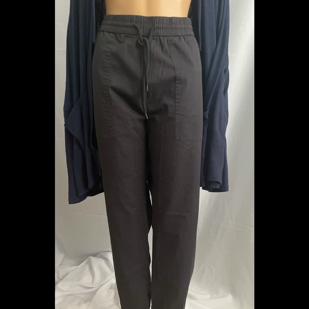 Wash Woven Joggers deep lichen - Picture 1 of 5